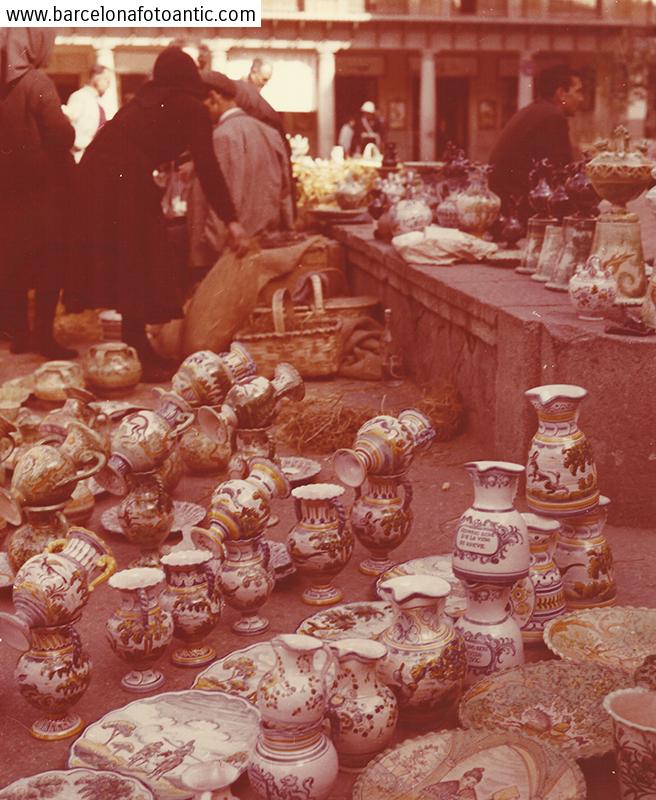 Mercado de cerámicas en Teruel