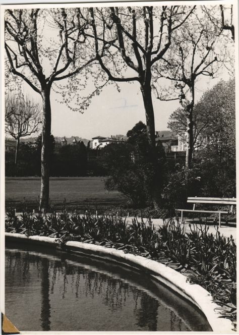 Aspecto del Turó Park y entorno en 1951
