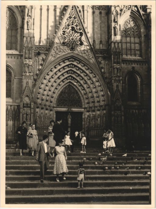 Diumenge a la Catedral de Barcelona, 1956