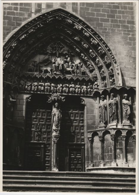 Door of the Sarmental  in the Cathedral of Burgos