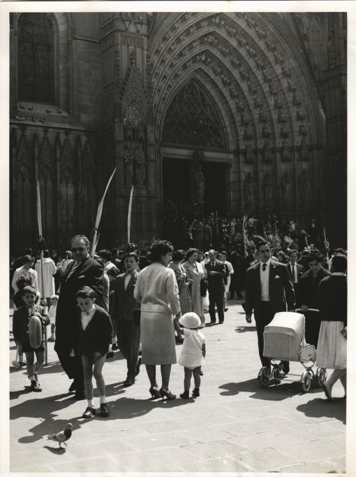 Domingo de Ramos en la Catedral de Barcelona
